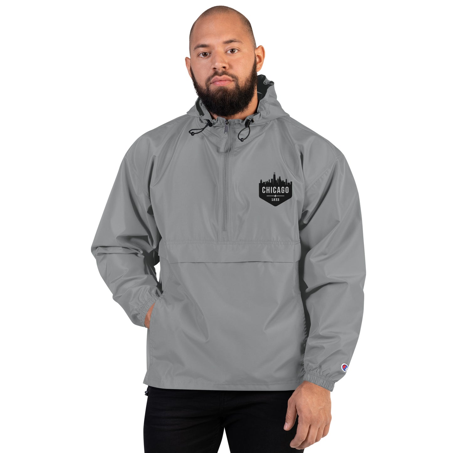 Champion Rain Jacket | Embroidered Chicago White Sox Theme Patch