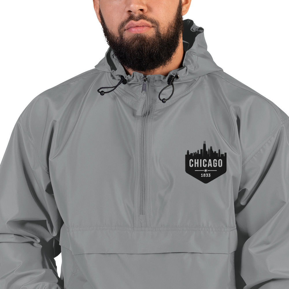 Champion Rain Jacket | Embroidered Chicago White Sox Theme Patch