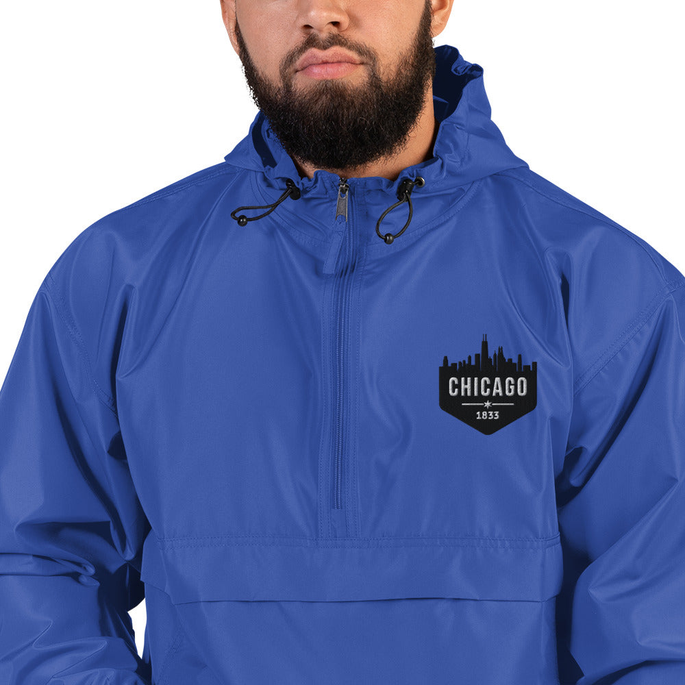 Champion Rain Jacket | Embroidered Chicago White Sox Theme Patch