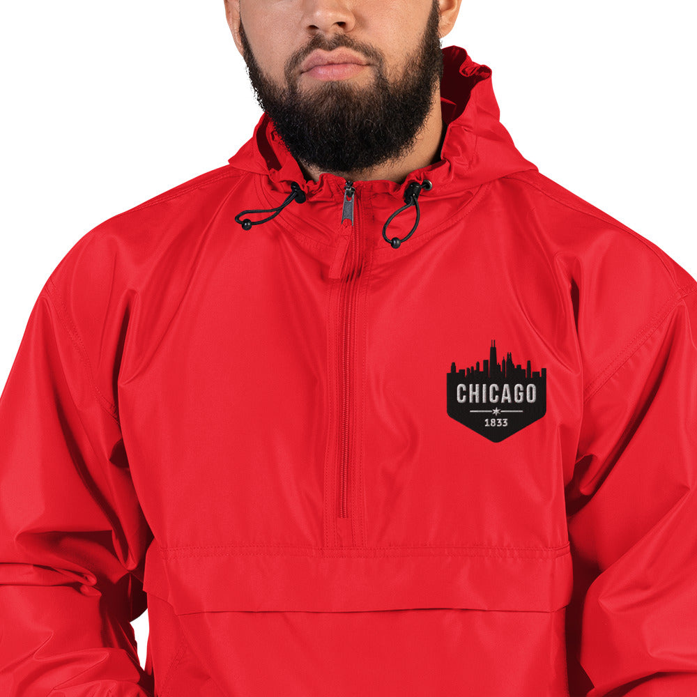 Champion Rain Jacket | Embroidered Chicago White Sox Theme Patch