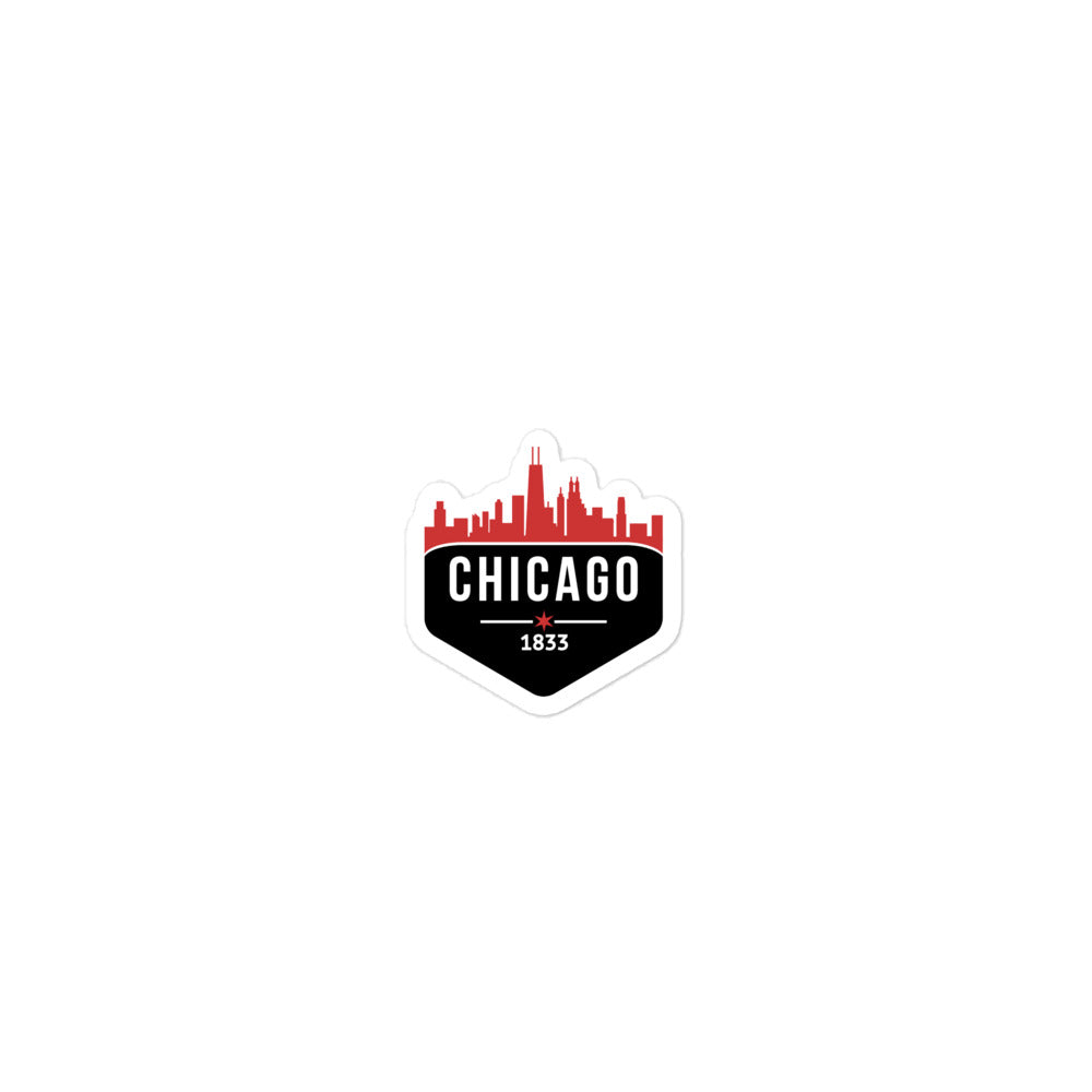 Bubble-free sticker | Chicago Bulls Theme