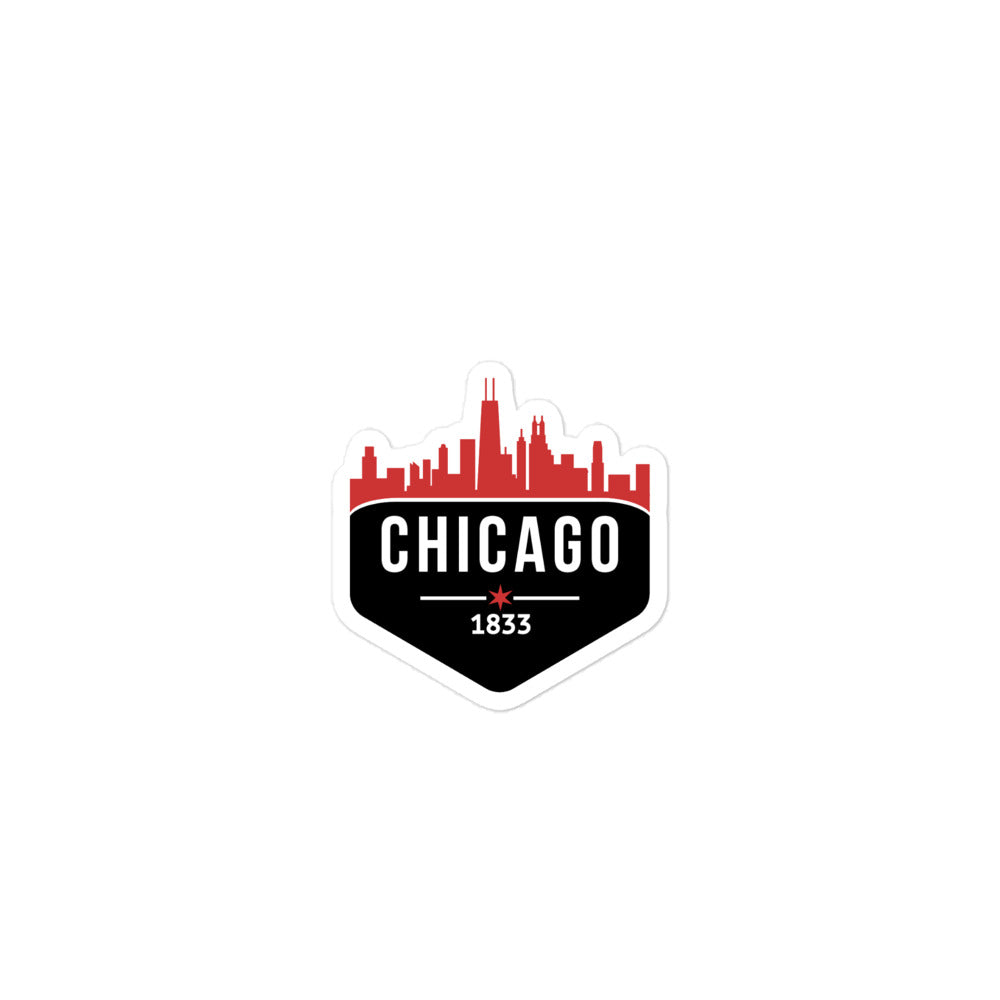 Bubble-free sticker | Chicago Bulls Theme