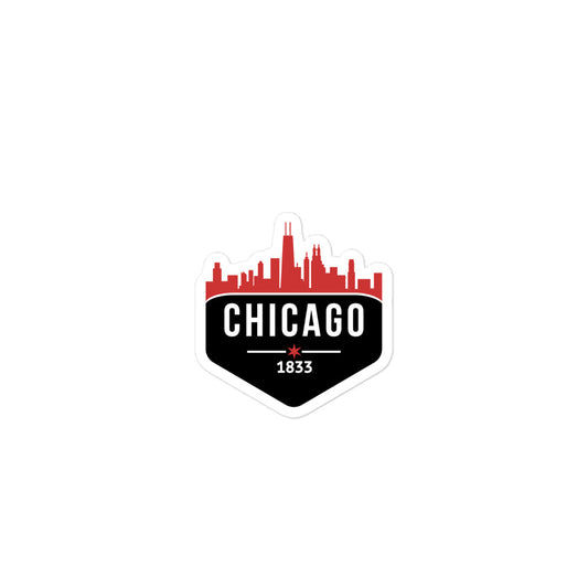 Bubble-free sticker | Chicago Bulls Theme