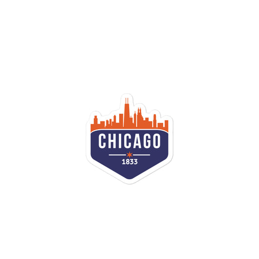 Bubble-free sticker | Chicago Bears Theme