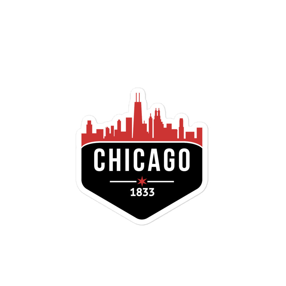 Bubble-free sticker | Chicago Bulls Theme