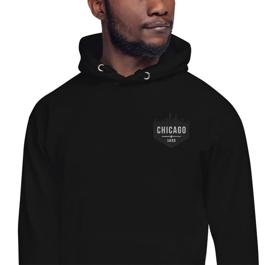 Men's Hoodie | Embroidered Chicago White Sox Theme Patch