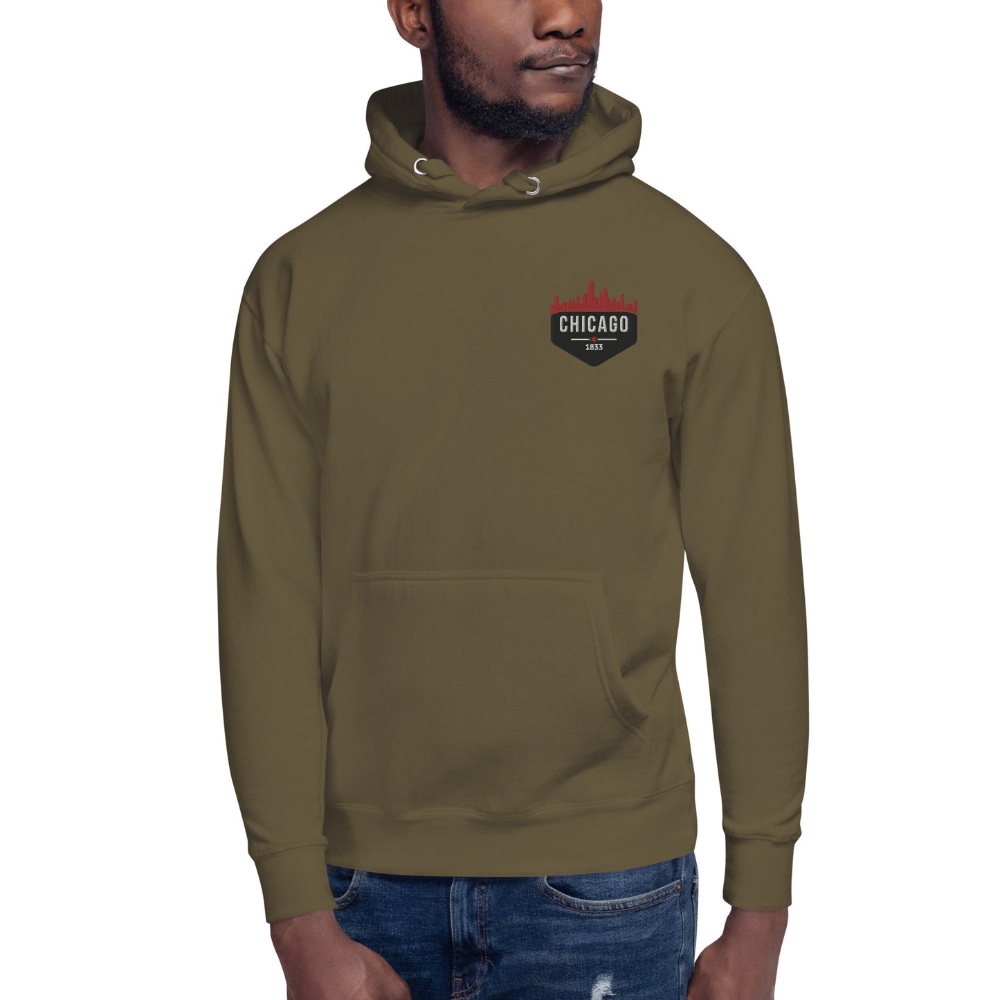 chicago bears green hoodie